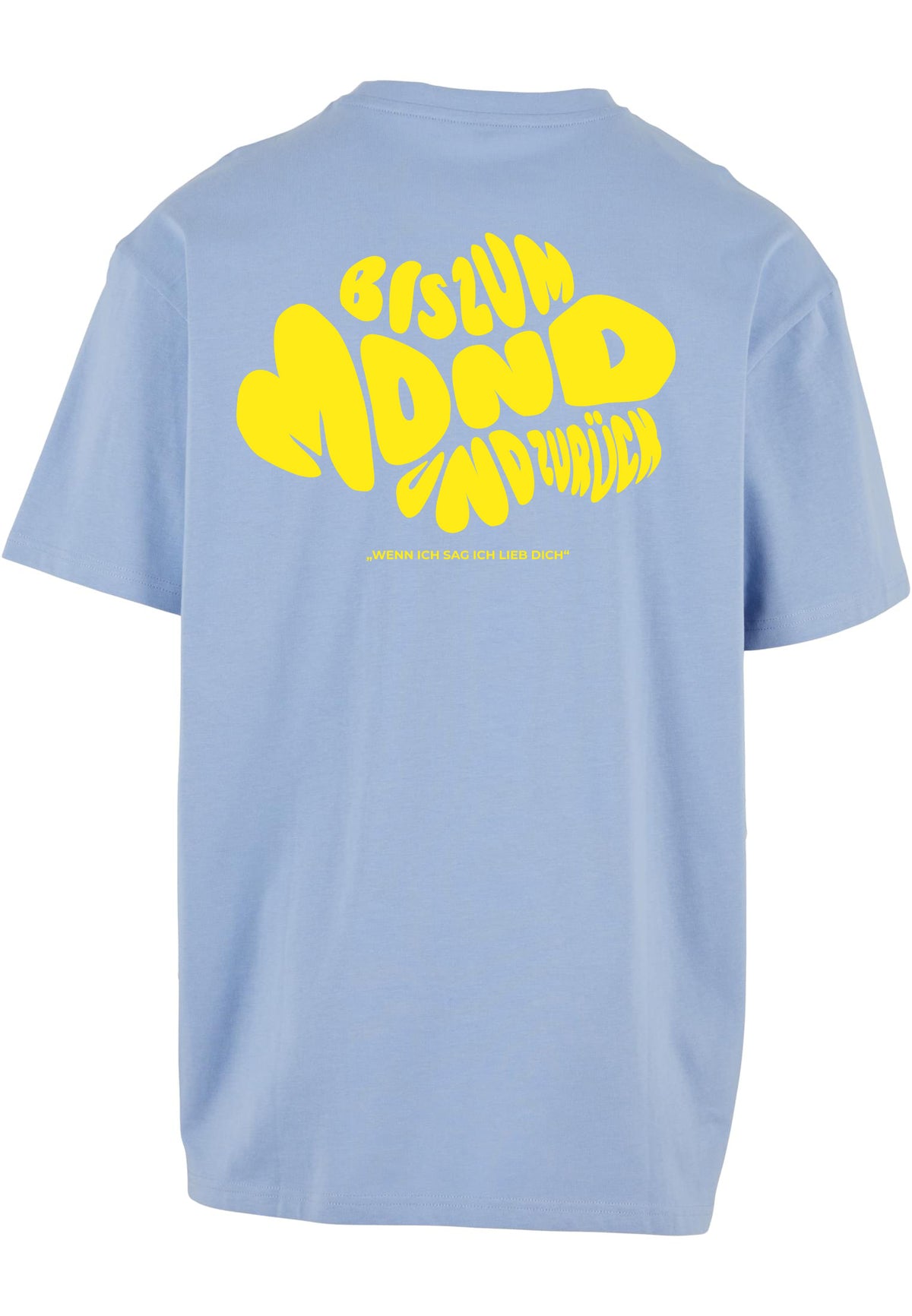 Bis zum Mond Shirt hellblau / Tour 2026